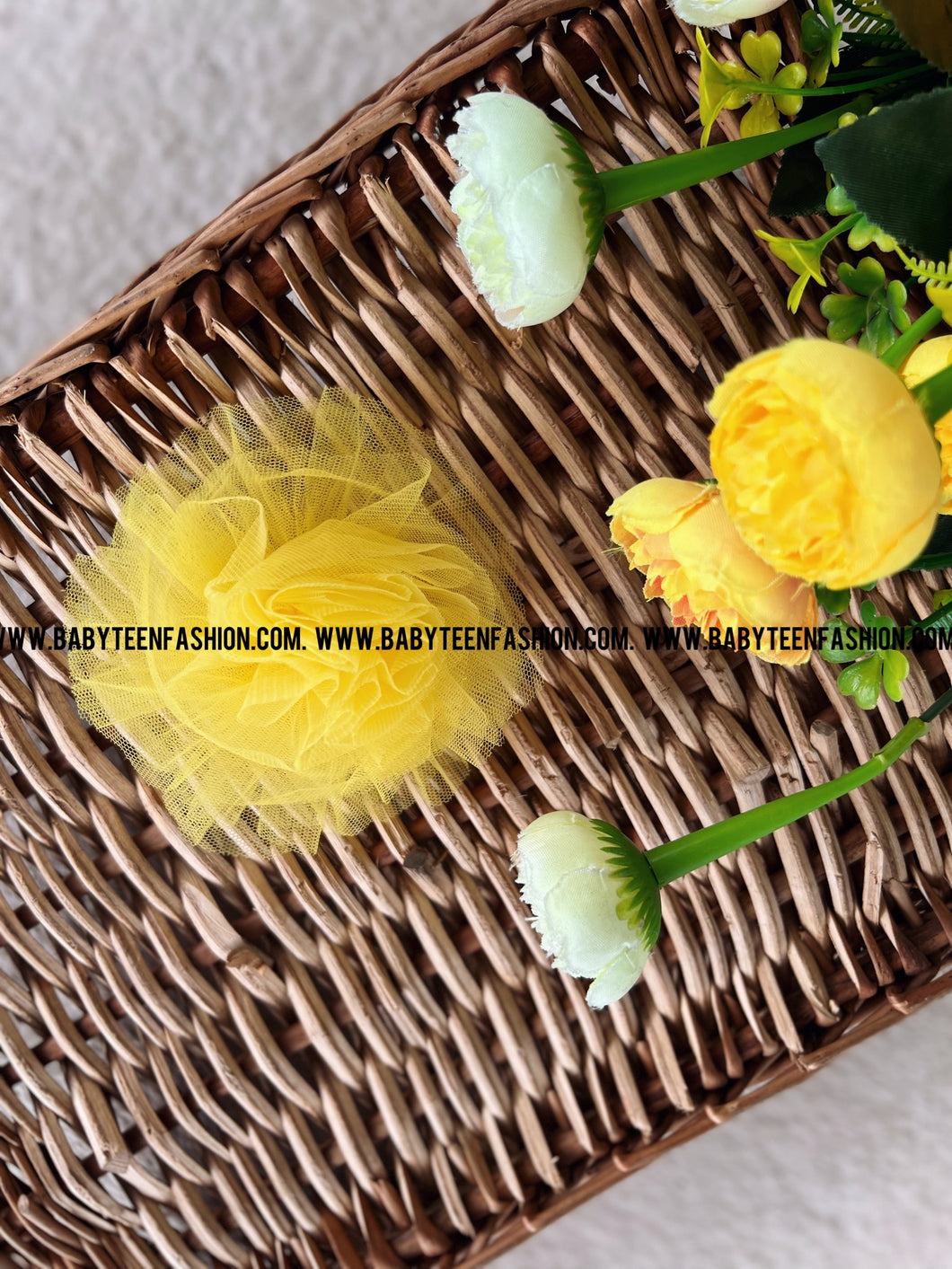 HAIRCLIP WITH FLOWER