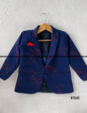 Load image into Gallery viewer, BT1245 Boys Blazer Set
