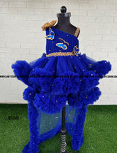 Load image into Gallery viewer, BT1249 Butterfly Theme Long Tail Birthday Party Wear Dress
