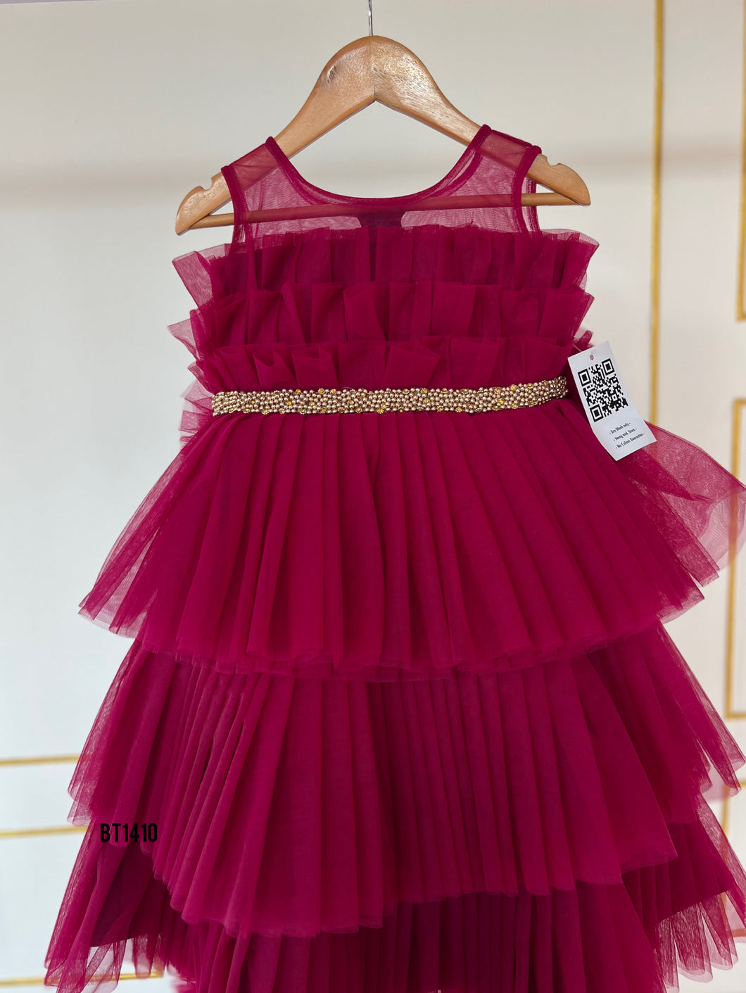 BT1410 Long Tail Party wear Gown