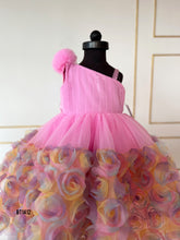 Load image into Gallery viewer, BT1412 Pastal Flower Theme  Birthday Gown
