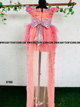 Load image into Gallery viewer, BT986 Sunset Blush Frill Fantasy Dress – For Moments of Pure Joy
