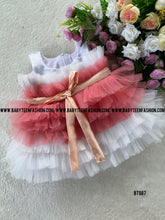 Load image into Gallery viewer, BT987 Multicolour Party wear Frock
