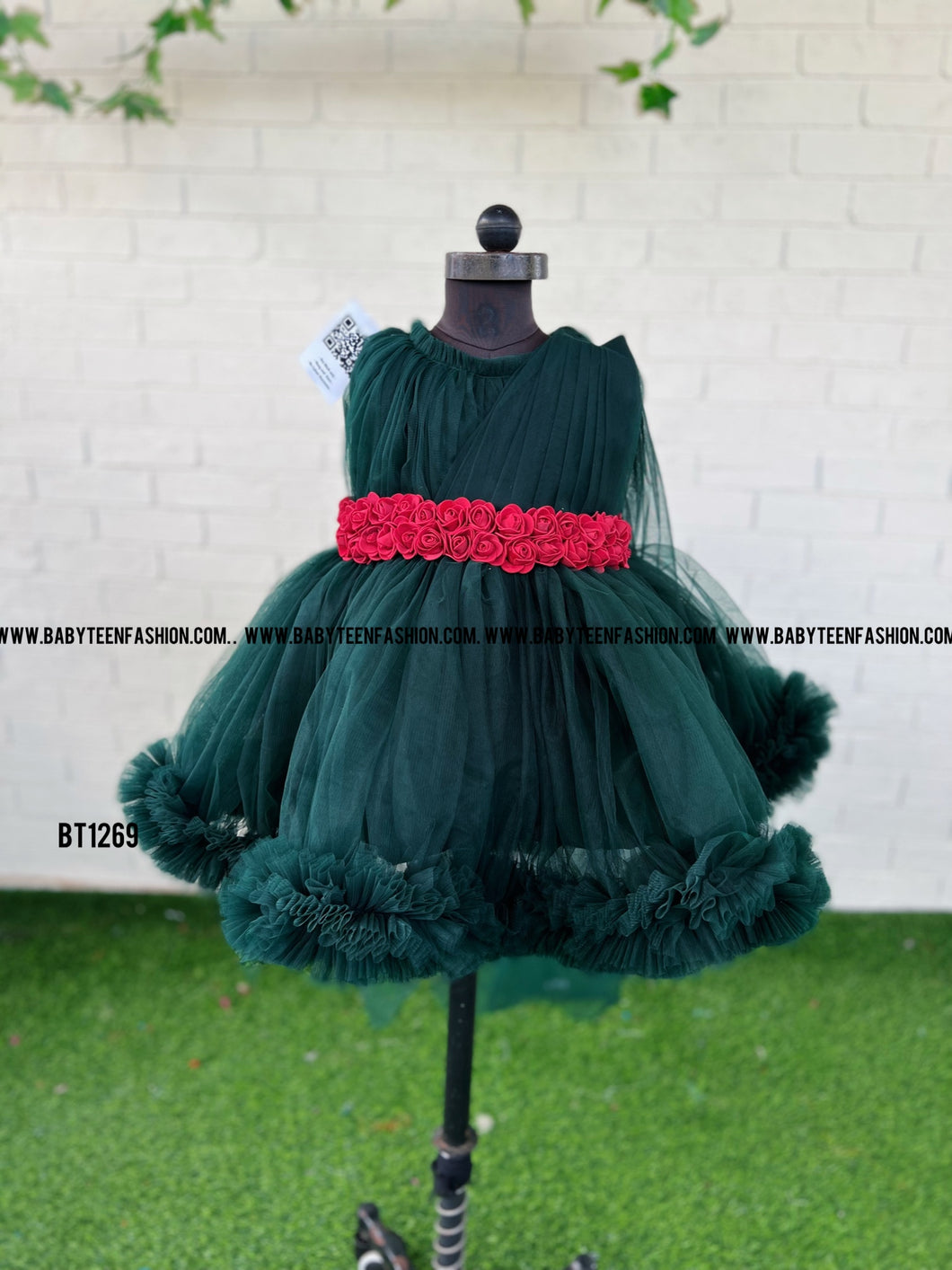 BT1269 Designer party wear Outlook For Birthday Girls