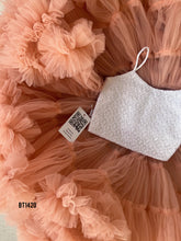 Load image into Gallery viewer, BT1420 Extra Ruffle Skirt Crop Top for baby Girls
