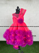 Load image into Gallery viewer, BT1270 Radiant Orchid Blossom Dress – Dazzle in Vibrance
