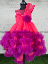 Load image into Gallery viewer, BT1270 Radiant Orchid Blossom Dress – Dazzle in Vibrance
