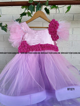 Load image into Gallery viewer, BT1271 Designer Party wear  frock For Kids
