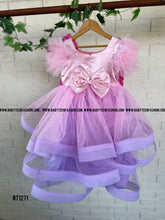 Load image into Gallery viewer, BT1271 Designer Party wear  frock For Kids
