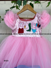 Load image into Gallery viewer, BT1272 Peppa Pig Theme Birthday Frock Cartoon dress
