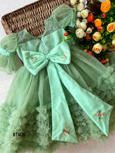 Load image into Gallery viewer, BT1426 Pastal Green Party wear Gown
