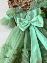 Load image into Gallery viewer, BT1426 Pastal Green Party wear Gown
