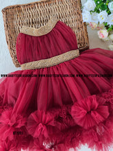 Load image into Gallery viewer, BT1003 Designer Party Wear Birthday Frock
