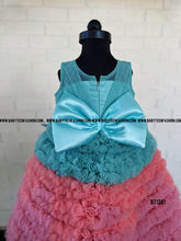 Load image into Gallery viewer, BT1281 Luxury Party Wear Butterfly Frock
