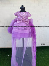 Load image into Gallery viewer, BT1282 Lavender Party wear Frock
