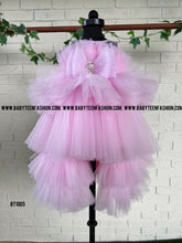 Load image into Gallery viewer, BT1005 Fluffy HighLow Birthday Party Wear Frock

