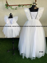 Load image into Gallery viewer, BT1286 White Party Frock for Baptism or Birthday
