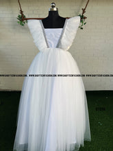 Load image into Gallery viewer, BT1286 White Party Frock for Baptism or Birthday
