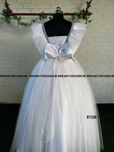 Load image into Gallery viewer, BT1286 White Party Frock for Baptism or Birthday
