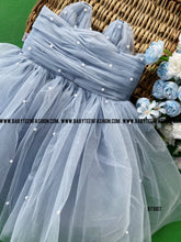 Load image into Gallery viewer, BT1007 Semi Party Wear Frock with Pearls
