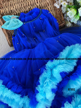 Load image into Gallery viewer, BT1012 Halter Neck Ruffle Party Wear Frock
