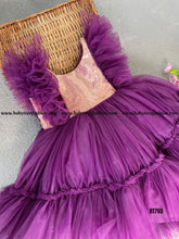 Load image into Gallery viewer, BT765 Sequins Partywear Frock
