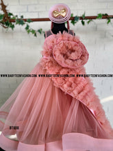 Load image into Gallery viewer, BT1018 Peach Blossom Dream - Elegant Soirée Gown
