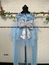 Load image into Gallery viewer, BT1025 Ice Blue Longtail Frock
