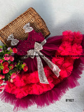 Load image into Gallery viewer, BT1027 Luxury Designer Birthday Frock
