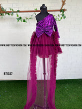 Load image into Gallery viewer, BT1037 Regal Magenta Gown
