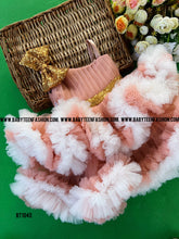 Load image into Gallery viewer, BT1040 Peach Blossom Sequin Dress - Twinkle and Twirl
