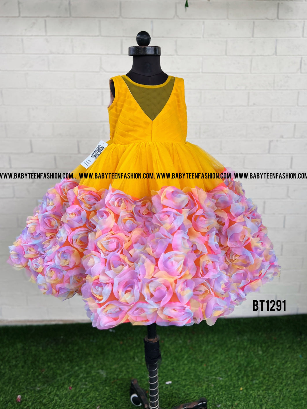 BT1291 Sunshine Petal Twirl Dress for Blooming Beauties