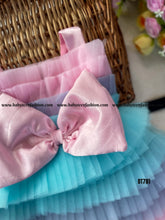 Load image into Gallery viewer, BT781 Pastal Shades Party wear Frock
