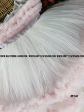 Load image into Gallery viewer, BT1042  Double Ruffles Birthday Frock For Baby
