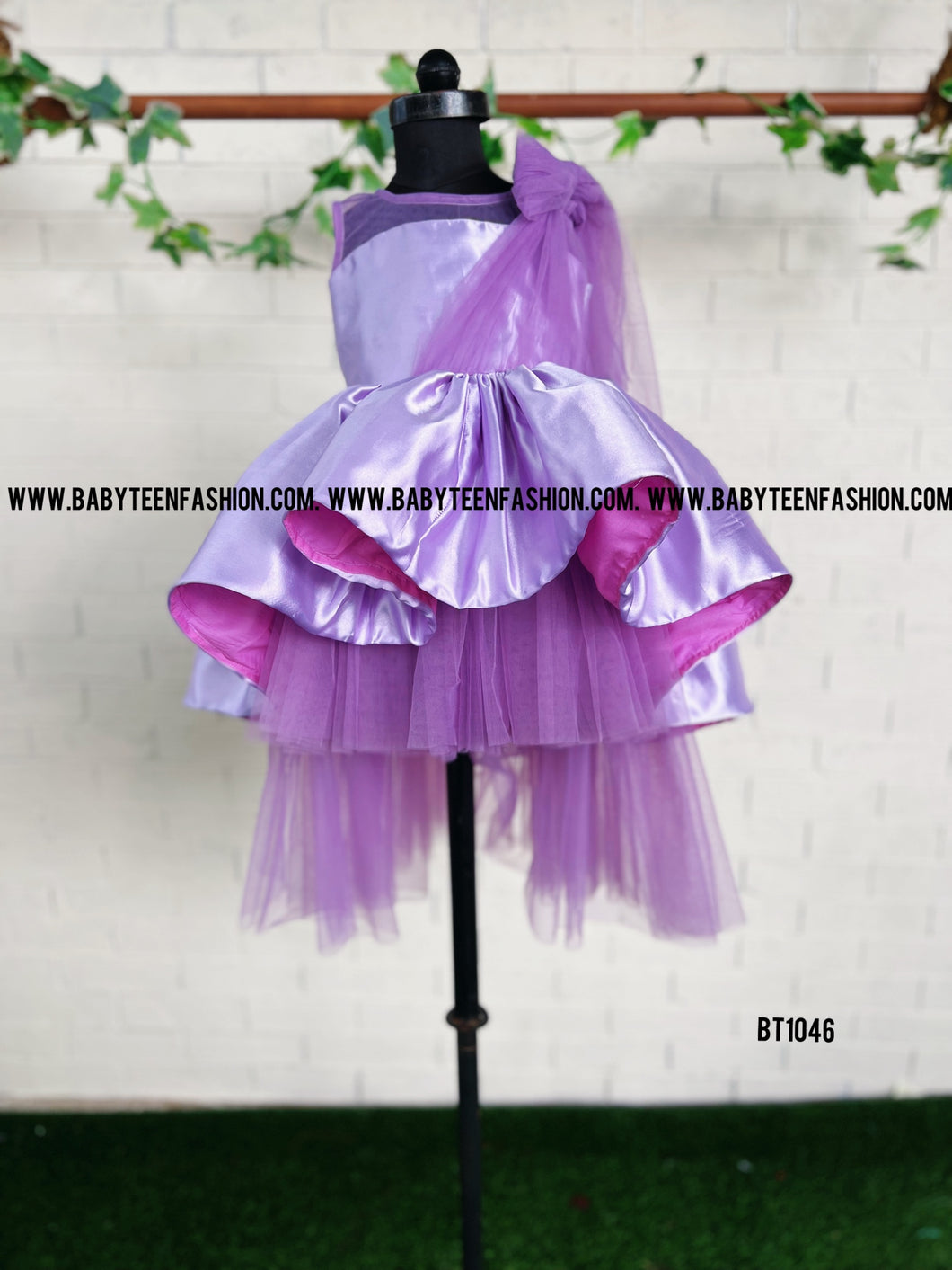 BT1046 Lavender Birthday Party wear Outlook