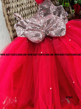 Load image into Gallery viewer, BT1049 Sequins Ruffle Party wear Frock
