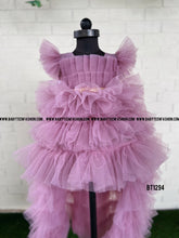 Load image into Gallery viewer, BT1294 Lavender Longtail Party wear Gown
