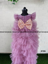 Load image into Gallery viewer, BT1294 Lavender Longtail Party wear Gown

