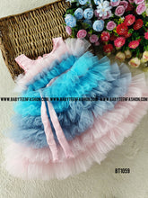 Load image into Gallery viewer, BT1059 Cotton Candy Cloud Dress - Dreamy Pastel Poise
