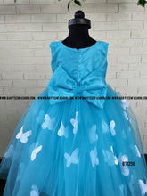 Load image into Gallery viewer, BT1256  Sky&#39;s Embrace Dress – A Flutter of Elegance

