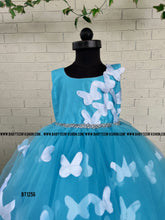 Load image into Gallery viewer, BT1256  Sky&#39;s Embrace Dress – A Flutter of Elegance
