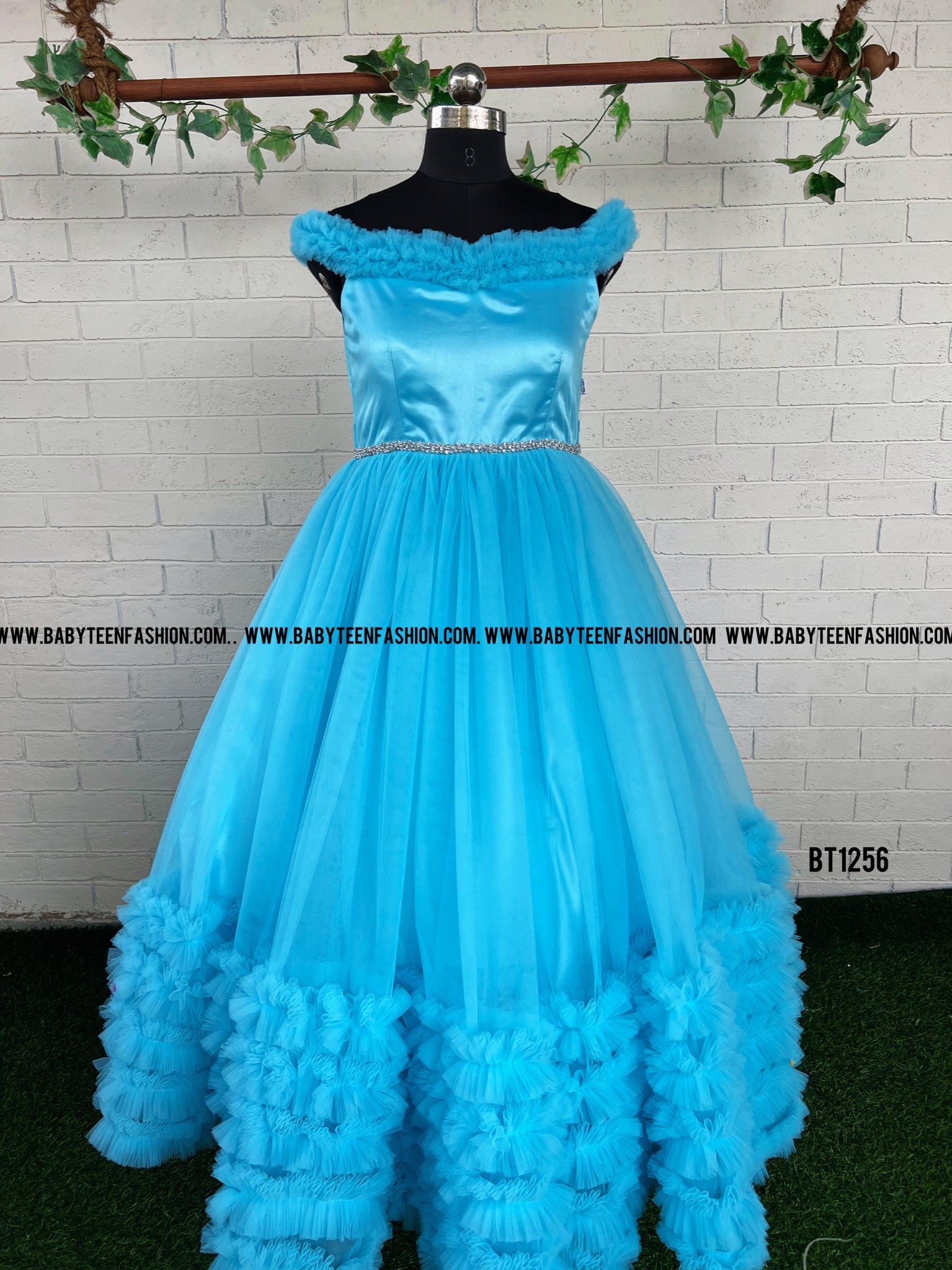 BT1256M Sky Blue Enchantment - Mom & Babe Fairy Tale Frocks – BabyTeen ...