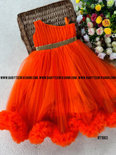 Load image into Gallery viewer, BT1063 Orang Gold Sequins Frock
