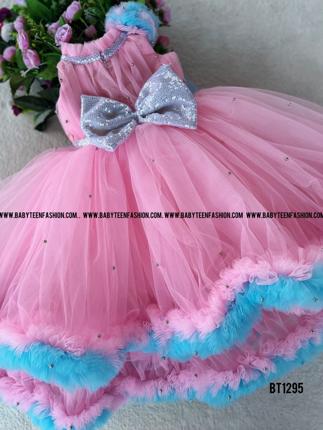 BT1295 Pink Fusion Frock
