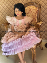 Load image into Gallery viewer, BT529 Multicolour long Gown
