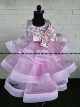 Load image into Gallery viewer, BT1307 Luxury Partywear Crinoline Bouncy Frock
