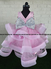 Load image into Gallery viewer, BT1307 Luxury Partywear Crinoline Bouncy Frock

