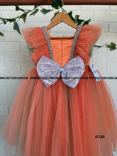 Load image into Gallery viewer, BT1309  Sunset Shimmer Tutu Dress - A Radiant Ruffle Delight
