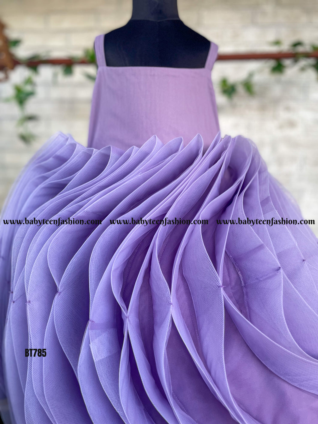 BT785 Lavender Whisper Gown - Grace in Every Layer