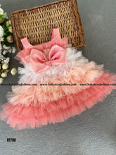 Load image into Gallery viewer, BT788 Multicolour Partywear Frock
